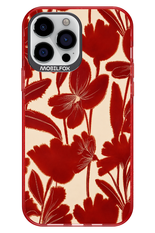 Burgundy Flowers 2.0 - Apple iPhone 13 Pro Max