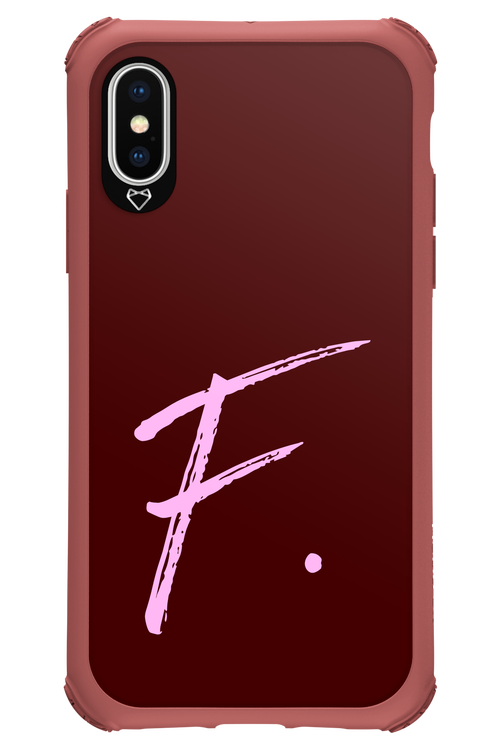 (Dark Blush) F 2.0 - Apple iPhone X