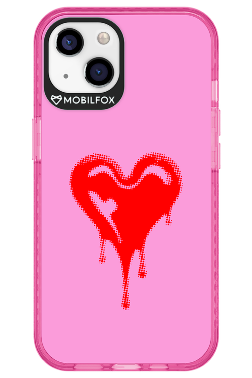 Heart Pink - Apple iPhone 13