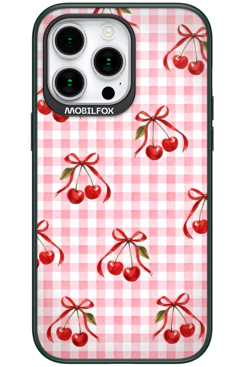 Pink Cherry Checked 2.0 - Apple iPhone 15 Pro Max