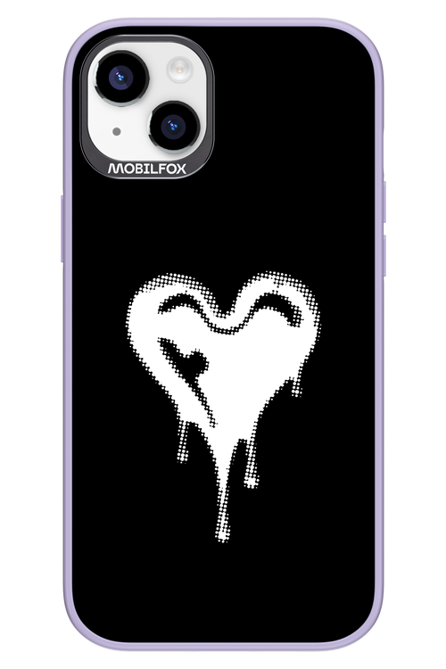 Heart Black - Apple iPhone 14 Plus