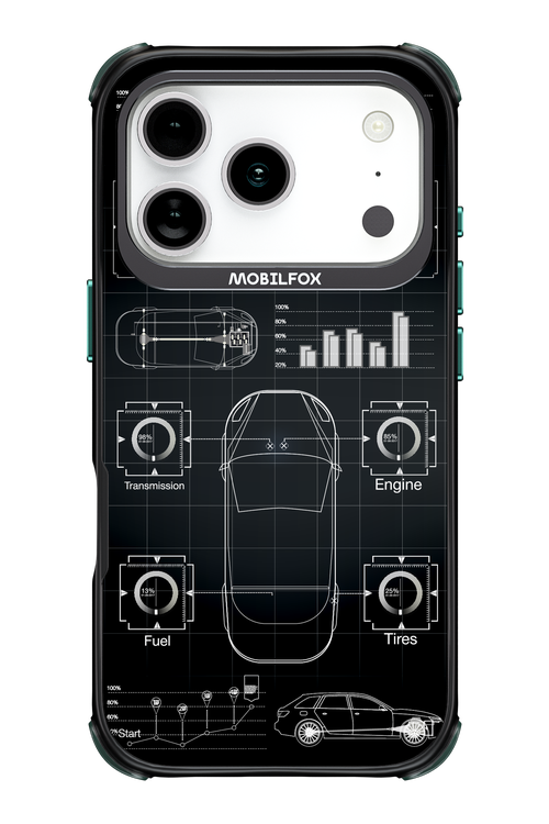 Cyber Grid 2.0 - Apple iPhone 17 Pro