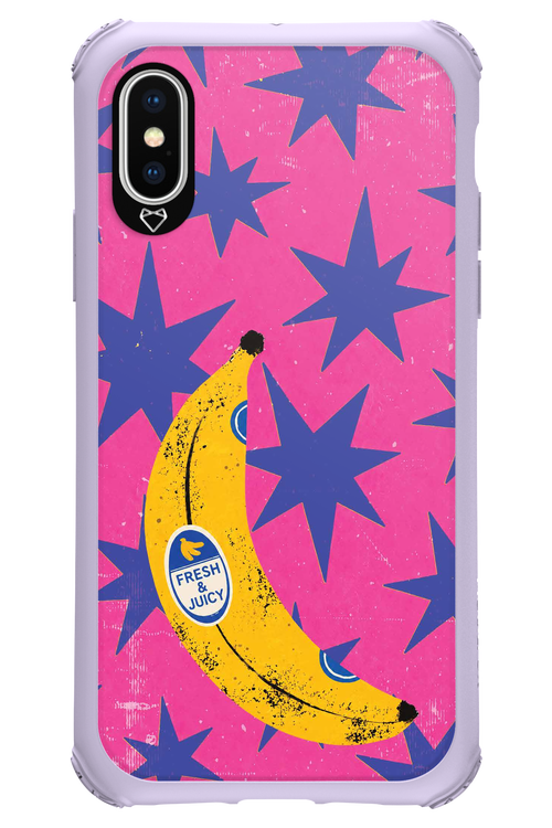 BANANA POP BLUE 2.0 - Apple iPhone X