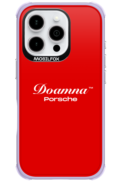 Doamna Porsche (red) - Apple iPhone 16 Pro