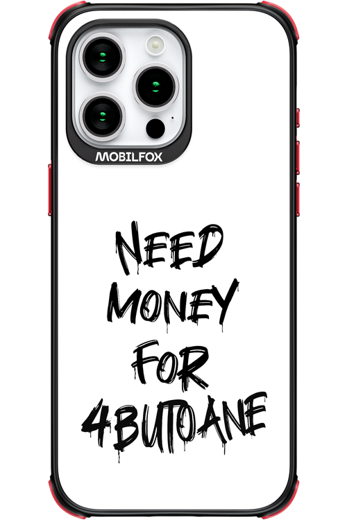 Need Money For Butoane Black - Apple iPhone 15 Pro Max