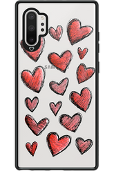 Red Love Transparent 2.0 - Samsung Galaxy Note 10+