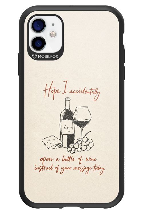 Bottle of wine 2.0 - Apple iPhone 11