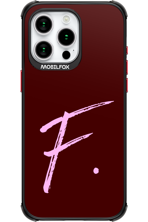 (Dark Blush) F 2.0 - Apple iPhone 15 Pro Max