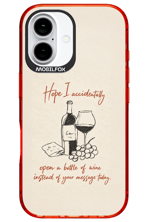 Bottle of wine 2.0 - Apple iPhone 16