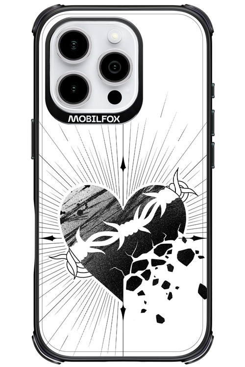Fekete Szív 2.0 - Apple iPhone 16 Pro
