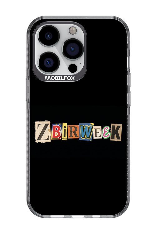 Zbirweek (black) 2.0 - Apple iPhone 13 Pro