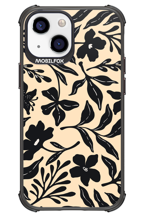 Black Flowers 2.0 - Apple iPhone 13 Mini