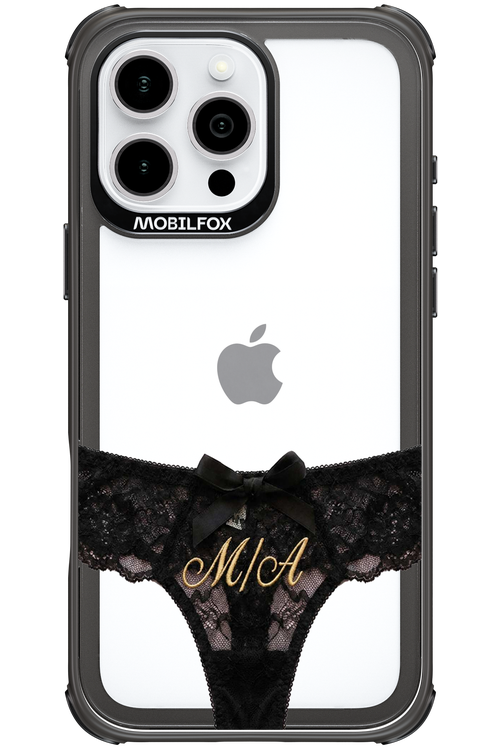 Black Panties Transparent 2.0 - Apple iPhone 16 Pro Max