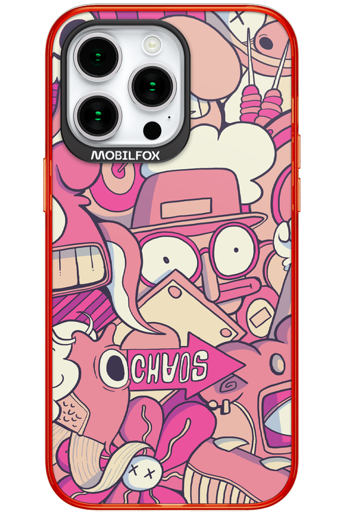 Coral Chaos - Apple iPhone 15 Pro Max