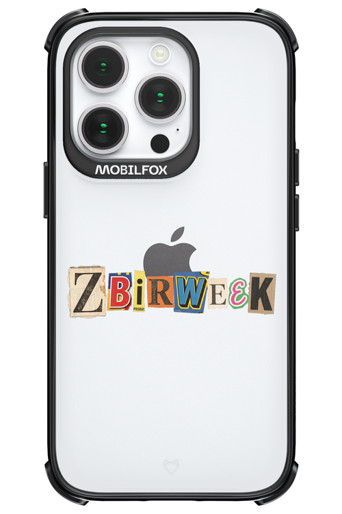 Zbirweek (transparent) 2.0 - Apple iPhone 14 Pro