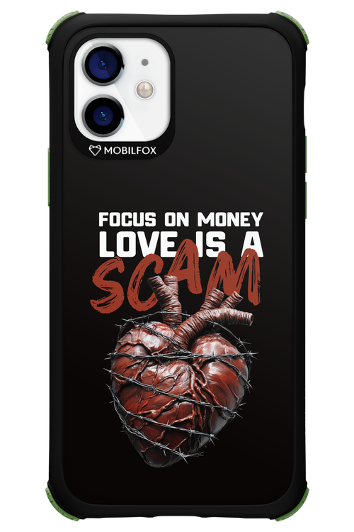 Focus on money, love is a scam - Apple iPhone 12