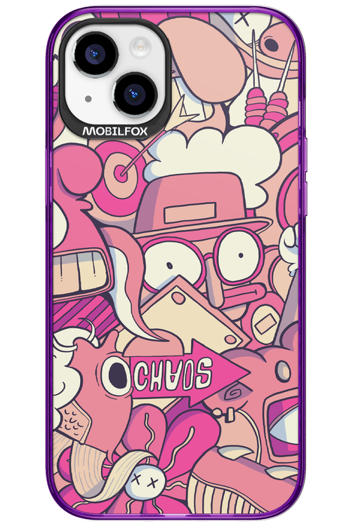 Coral Chaos - Apple iPhone 15 Plus