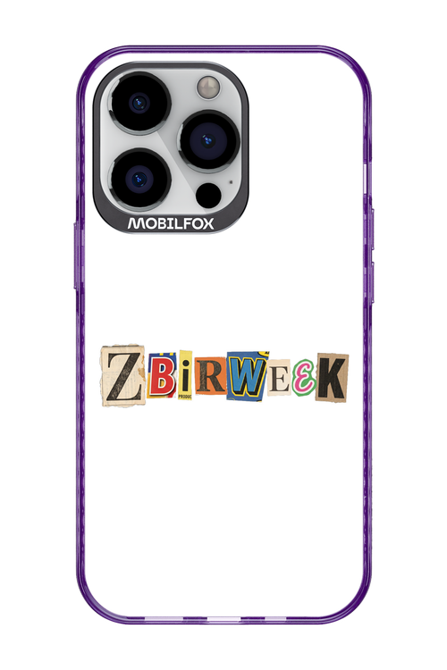 Zbirweek (white) 2.0 - Apple iPhone 13 Pro