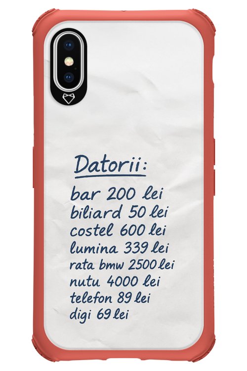 The List 2.0 - Apple iPhone X