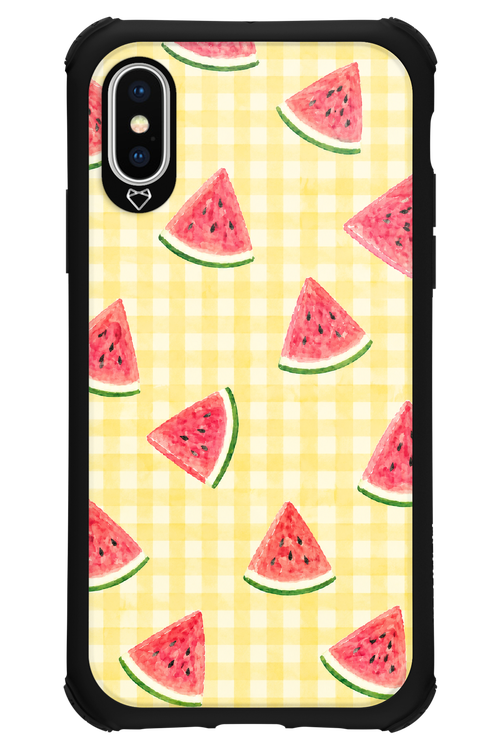 Vintage Watermelon 2.0 - Apple iPhone X