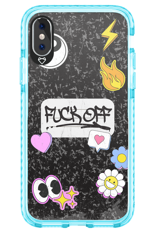 Fuck Off Case - Apple iPhone X