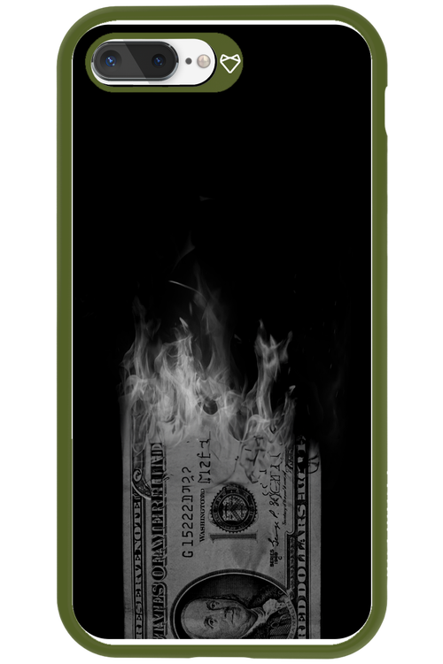 Money Burn B&W 2.0 - Apple iPhone 8 Plus