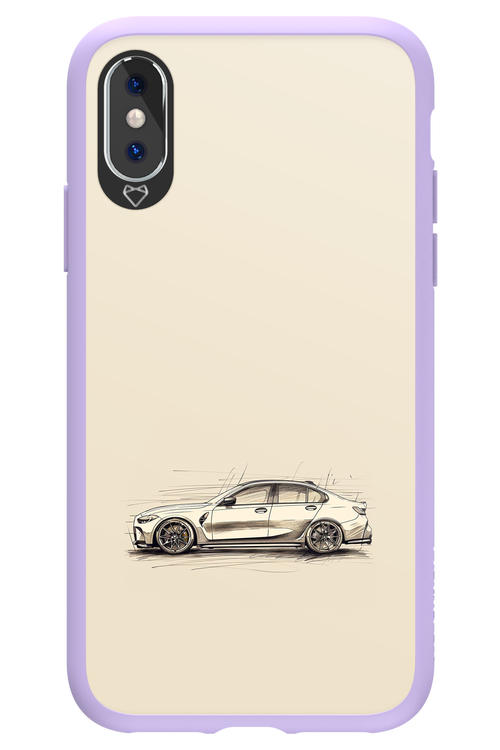 Sketch Car - Apple iPhone XS