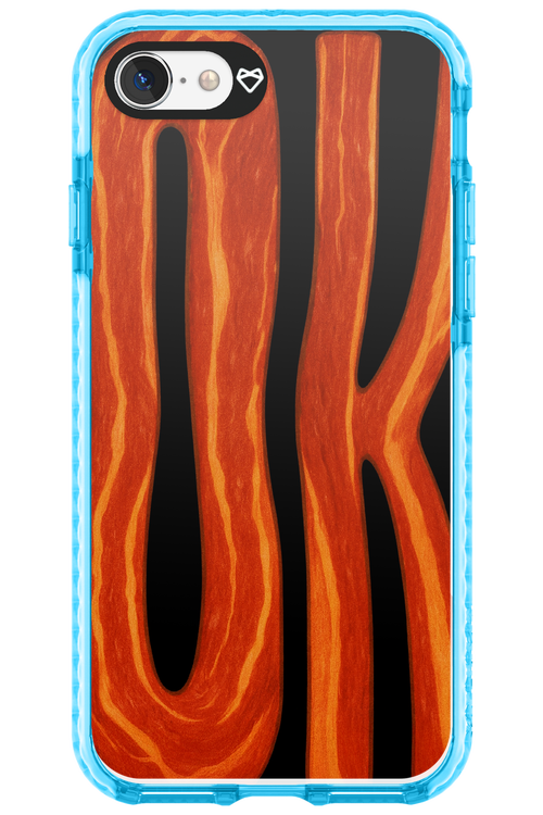 OK (Black-Red) - Apple iPhone SE 2022