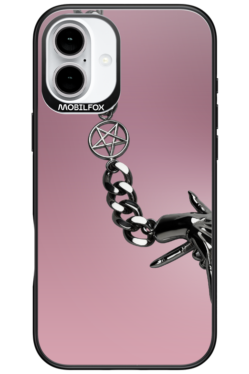 Chain stanga roz 2.0 - Apple iPhone 16 Plus