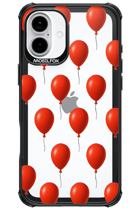 Red Balloons - Apple iPhone 16 Plus