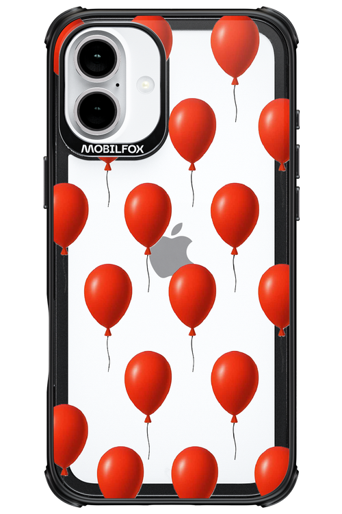 Red Balloons - Apple iPhone 16 Plus