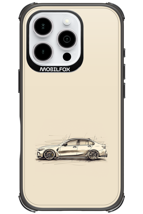 Sketch Car - Apple iPhone 16 Pro