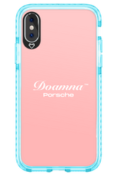 Doamna Porsche (pink) - Apple iPhone X