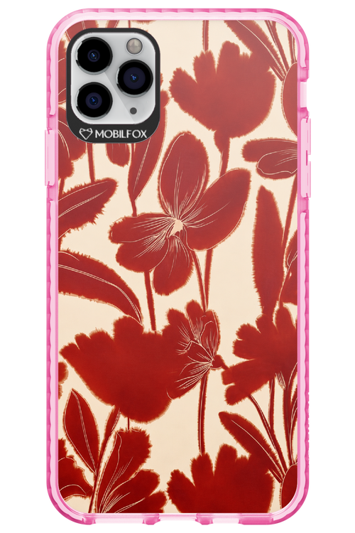Burgundy Flowers 2.0 - Apple iPhone 11 Pro Max