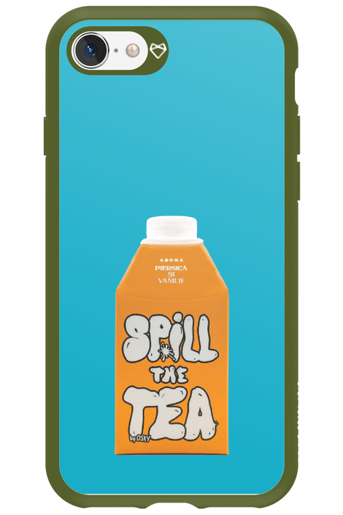 Yellow Splash - Apple iPhone 8