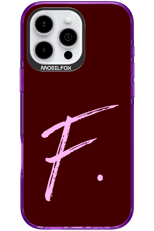 (Dark Blush) F 2.0 - Apple iPhone 16 Pro Max