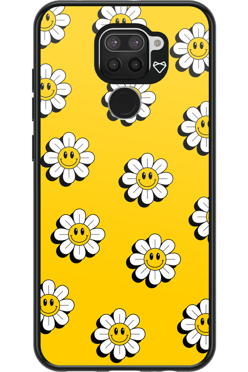 Smiley Flowers - Xiaomi Redmi Note 9