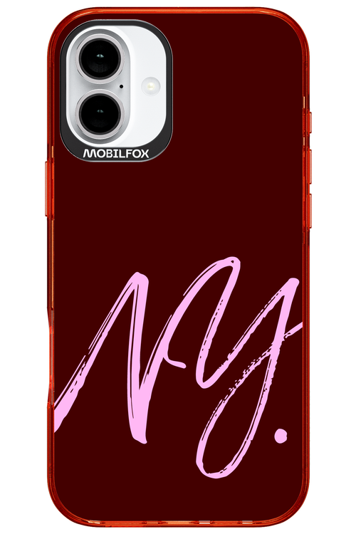 (Dark Blush) NY 2.0 - Apple iPhone 16 Plus