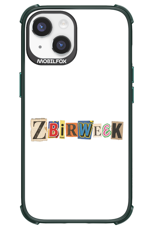 Zbirweek (white) 2.0 - Apple iPhone 14