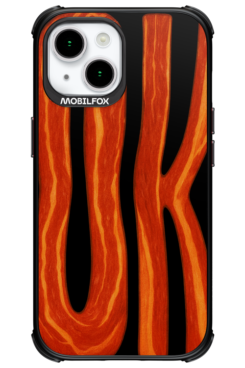 OK (Black-Red) - Apple iPhone 15