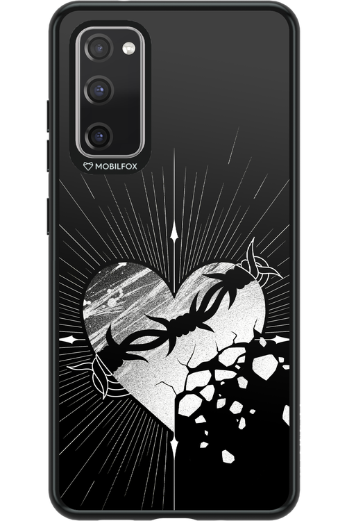 Fehér Szív 2.0 - Samsung Galaxy S20 FE
