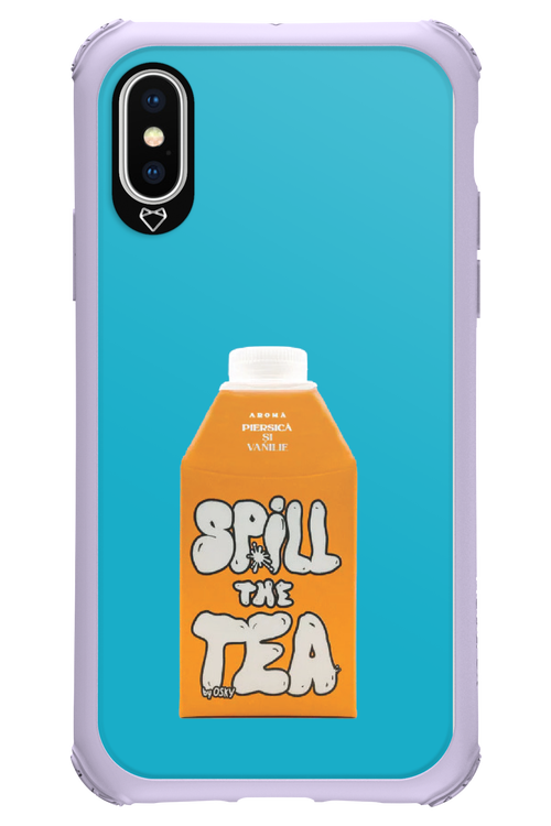 Yellow Splash - Apple iPhone X