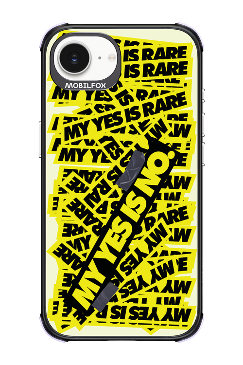 My yes is no 2.0 - Apple iPhone 16e