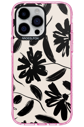 Monochrome Flowerss - Apple iPhone 14 Pro Max