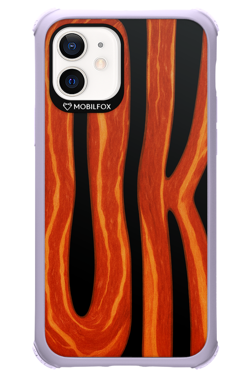 OK (Black-Red) - Apple iPhone 12