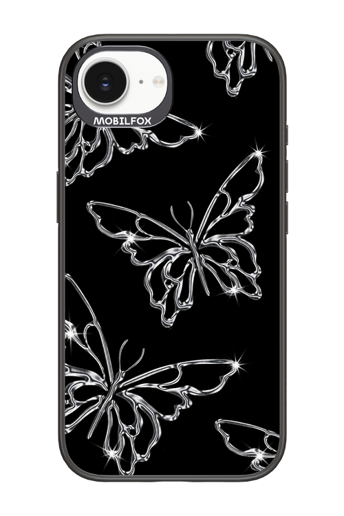 Silver Butterfly 2.0 - Apple iPhone 16e