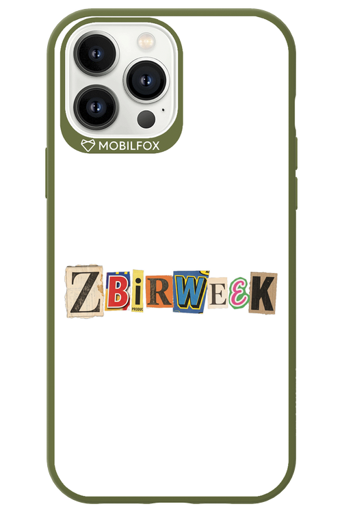 Zbirweek (white) 2.0 - Apple iPhone 13 Pro Max
