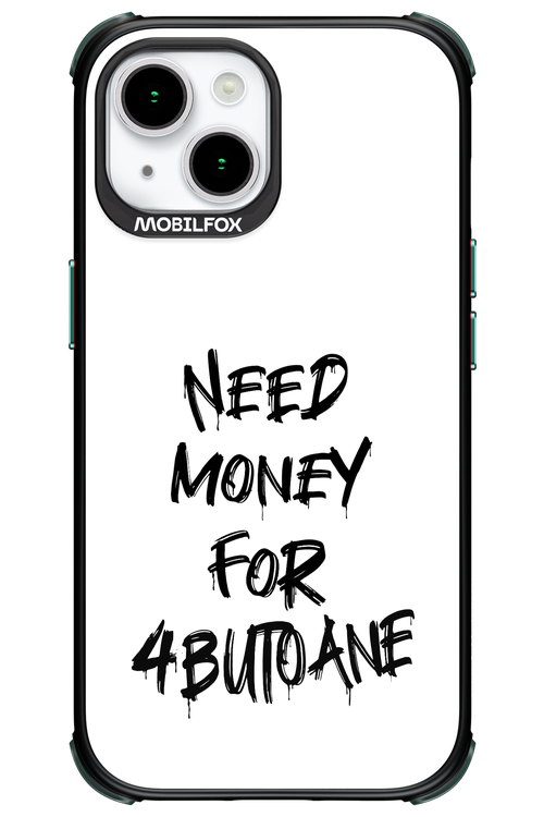 Need Money For Butoane Black - Apple iPhone 15