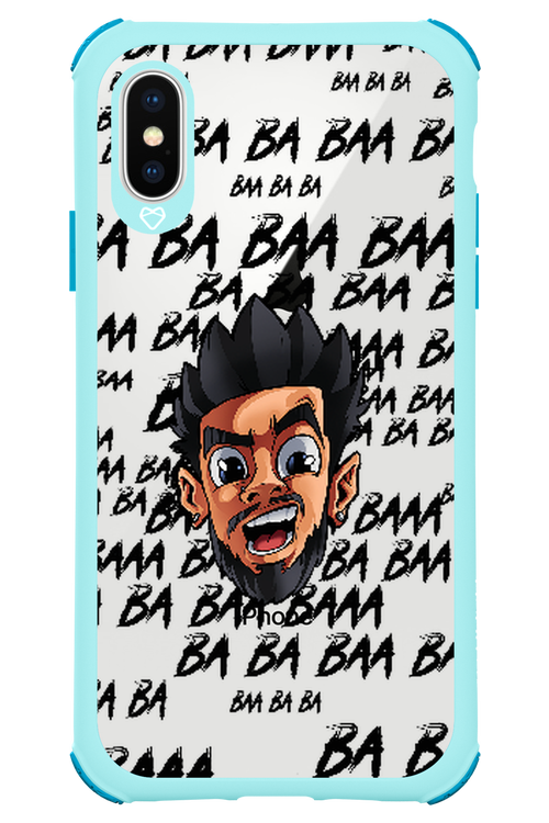 Bababa Head Transparent - Apple iPhone XS