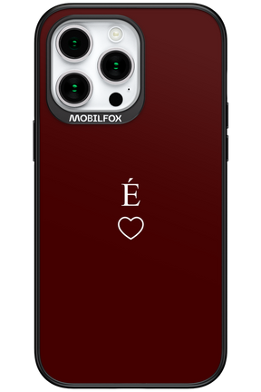 E Burgundia II 2.0 - Apple iPhone 15 Pro Max